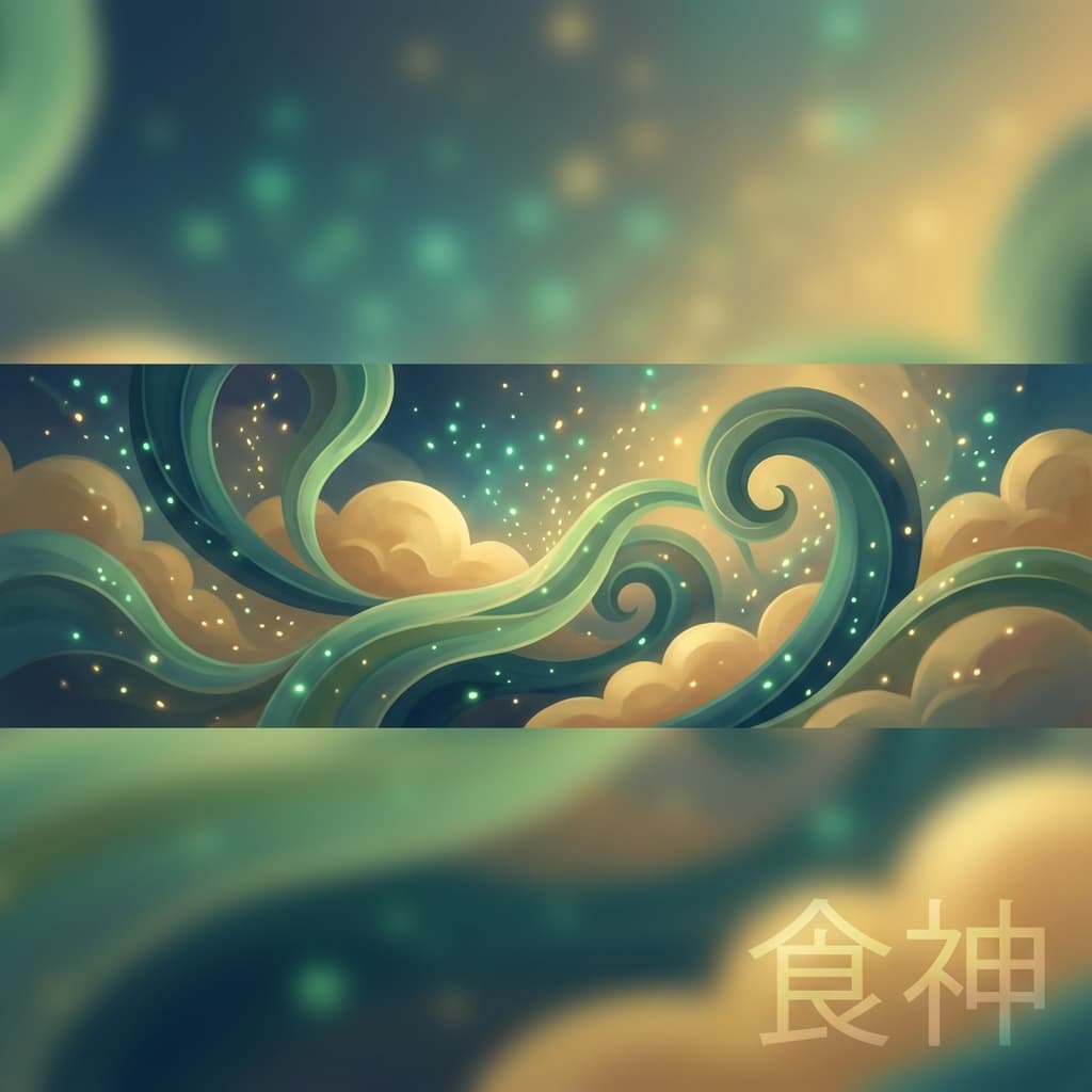 식신 배경 이미지