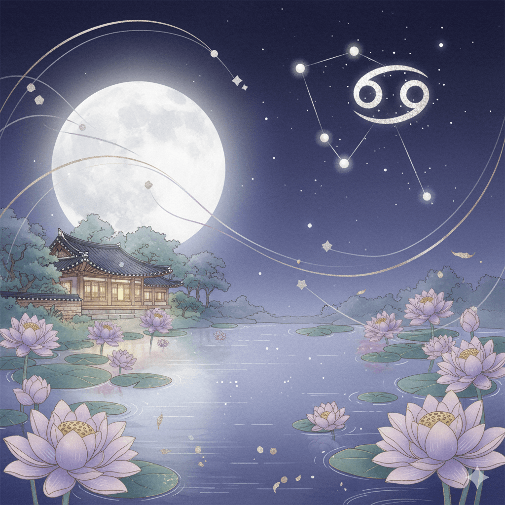 巨蟹座 星座背景